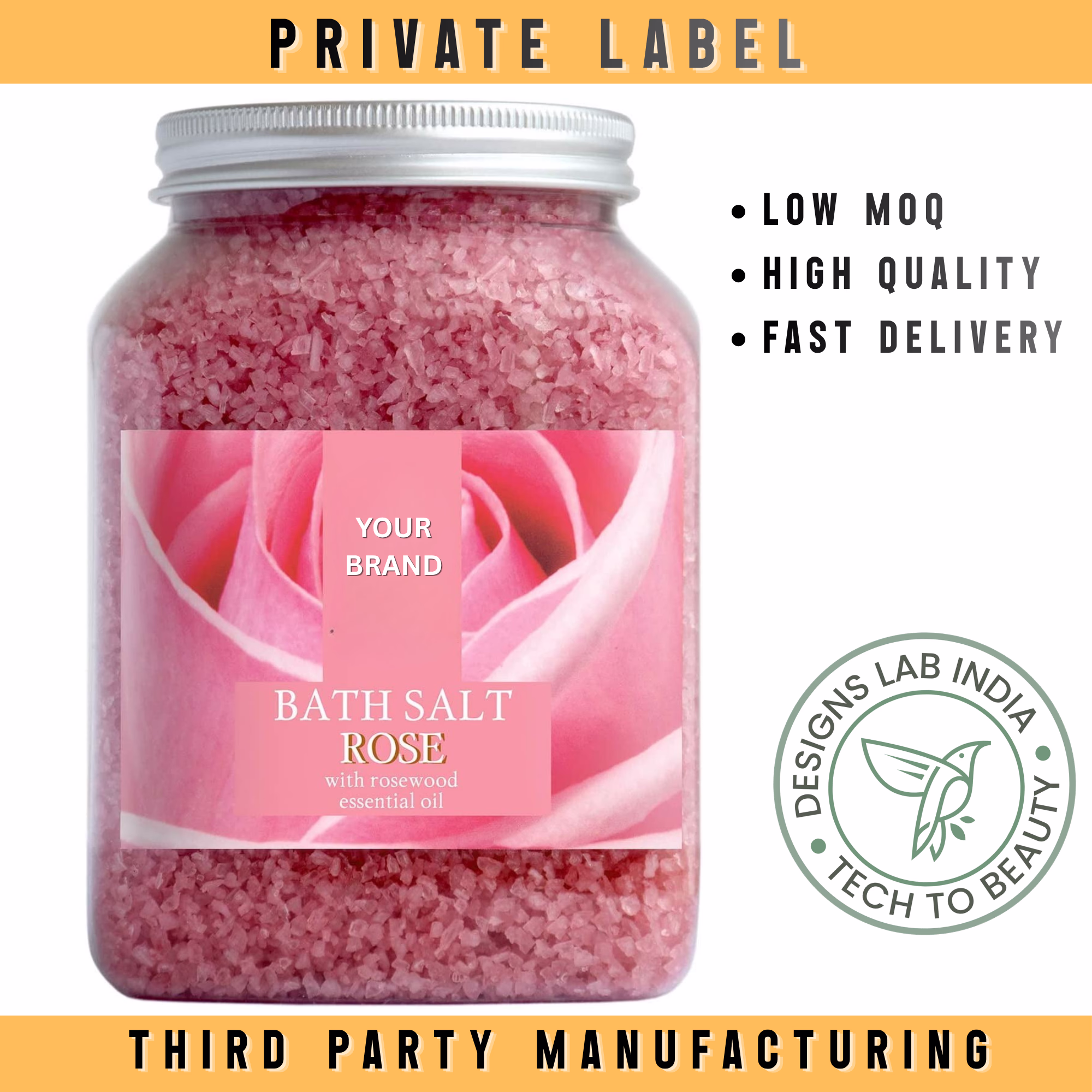 Rose Bath Salt